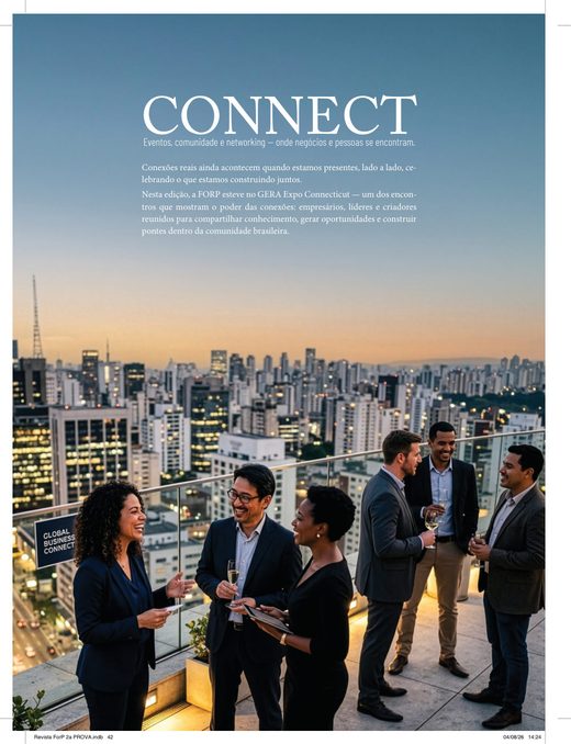 Abertura da seção Connect